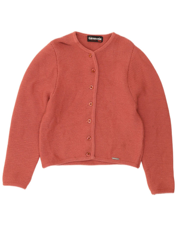 Giesswein Damen Strickjacke UK 18 XL Rosa Schurwolle