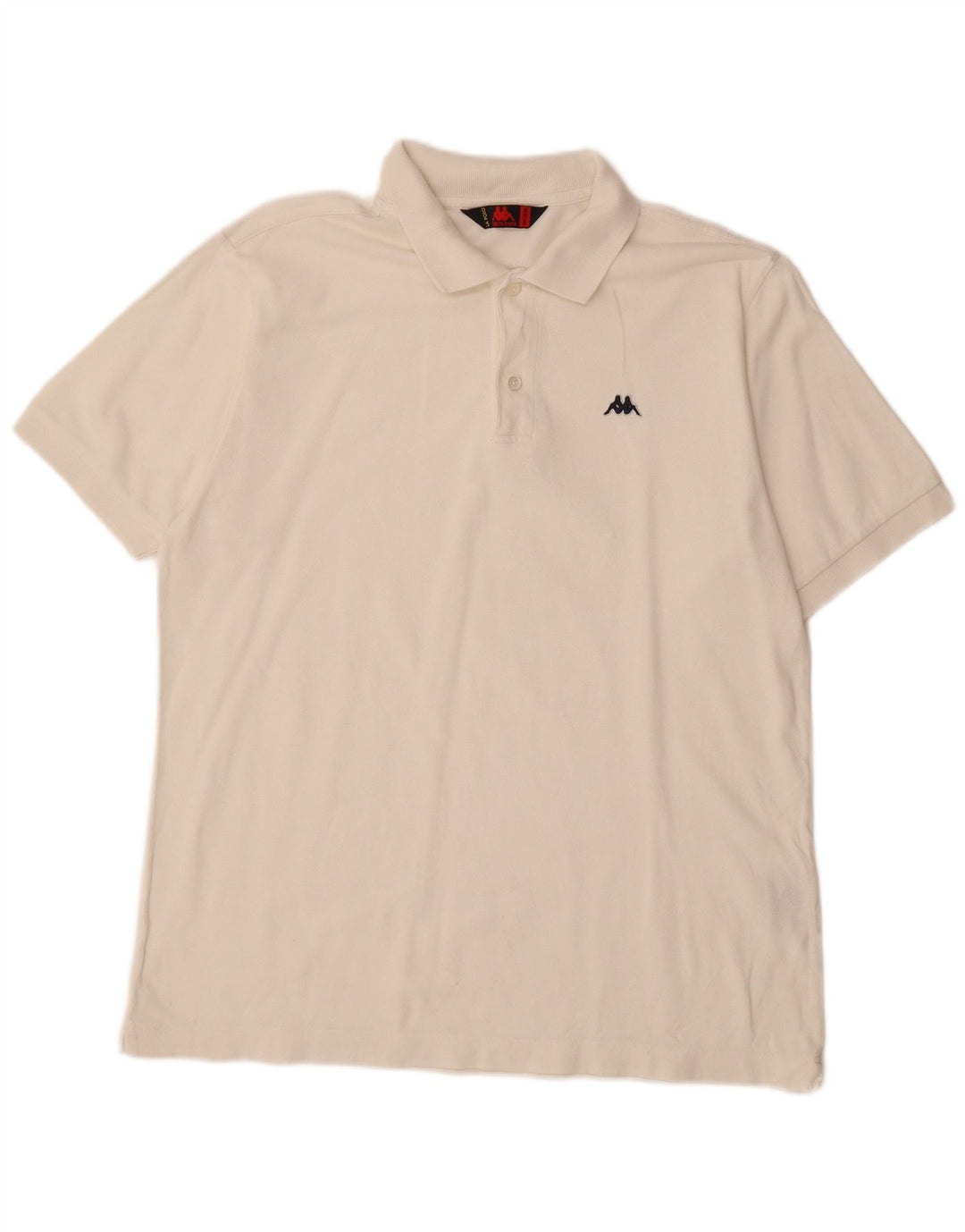 KAPPA Herren Poloshirt Mittelweiße Baumwolle