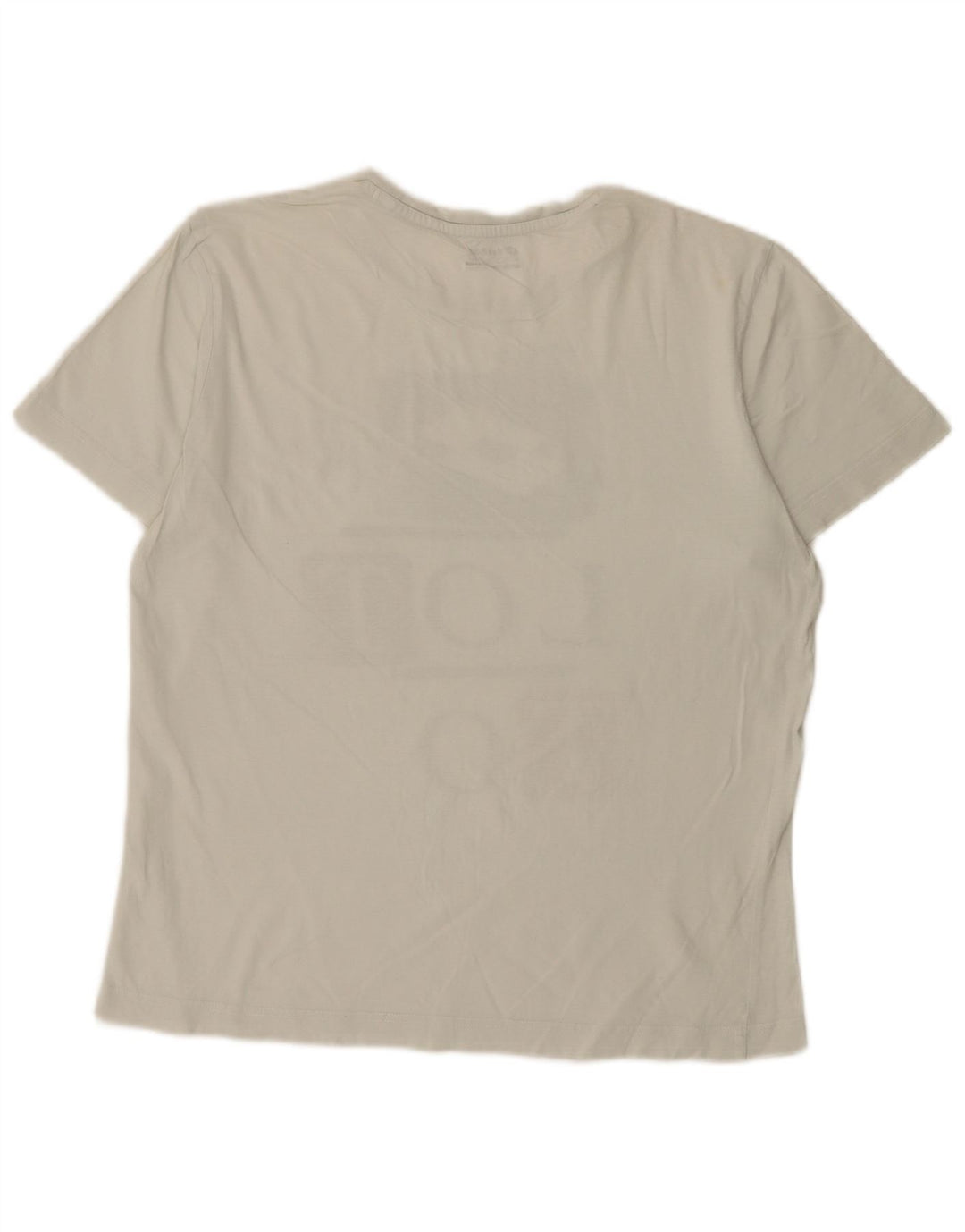 Lotto Herren-T-Shirt mit Grafik, Mittelweiß