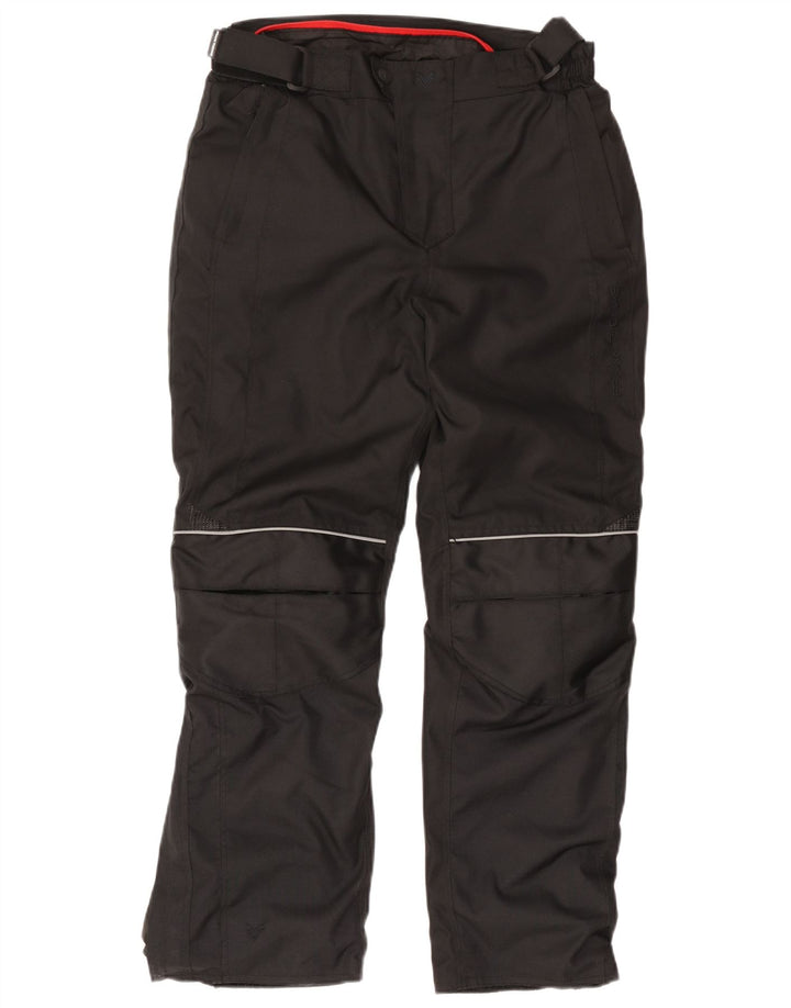 Frank Thomas Herren-Motorrad-Windjacke, Größe L, W34, L31, Schwarz