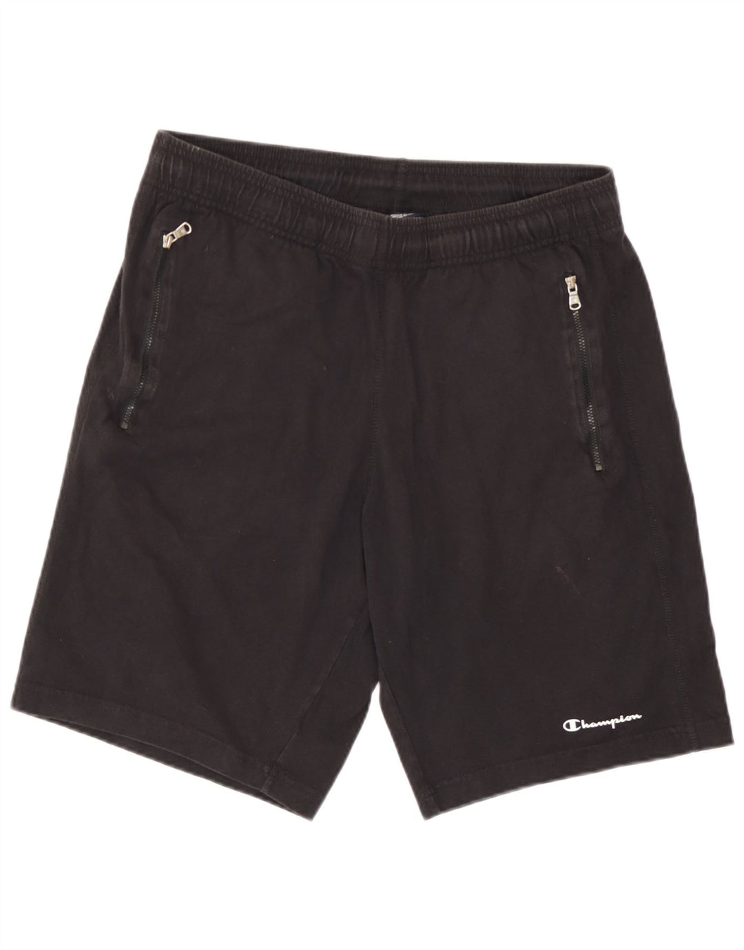 Champion Herren-Sportshorts, groß, aus schwarzer Baumwolle