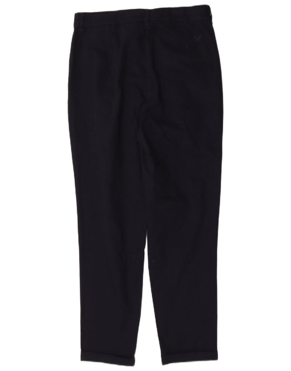 Crew Clothing Gerade Chino-Hose für Damen, UK 44, Größe L W32 L29, Marineblau