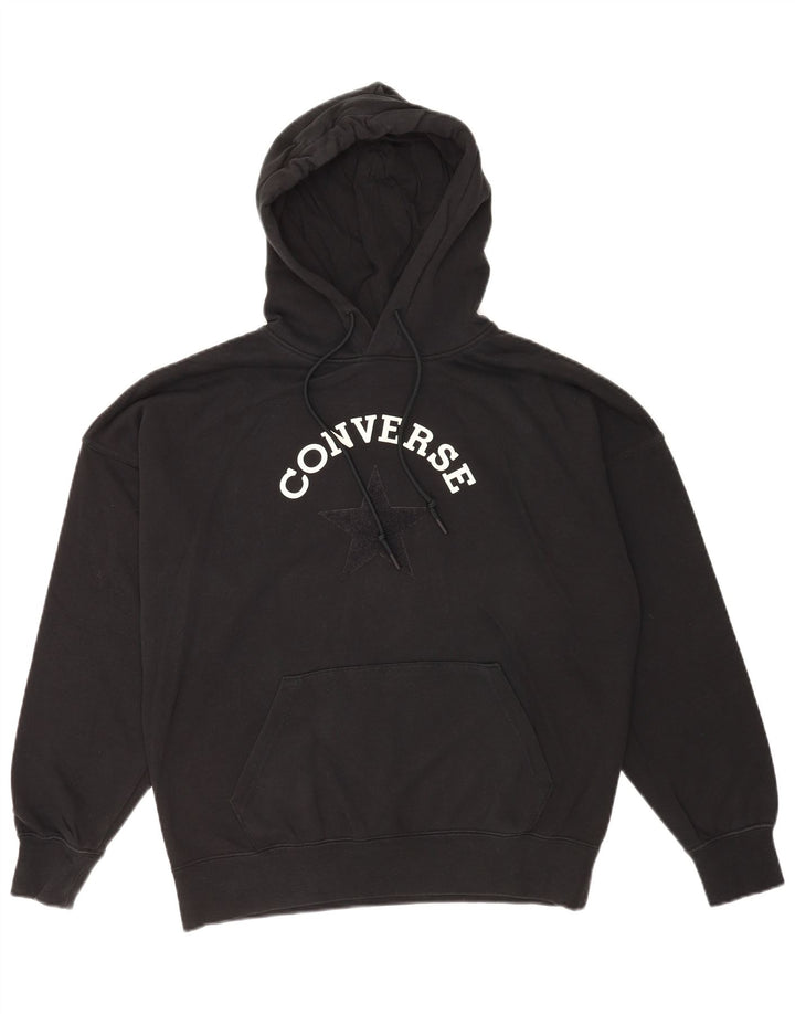 Converse Herren-Kapuzenpullover mit Grafik, mittelschwarze Baumwolle