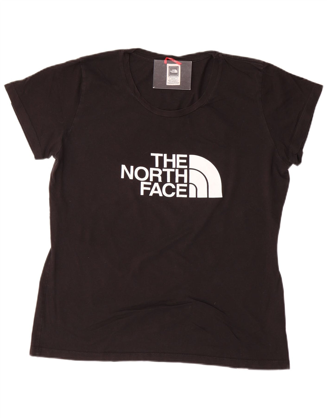 THE NORTH FACE Damen Grafik T-Shirt Top UK 18 XL Schwarz Baumwolle