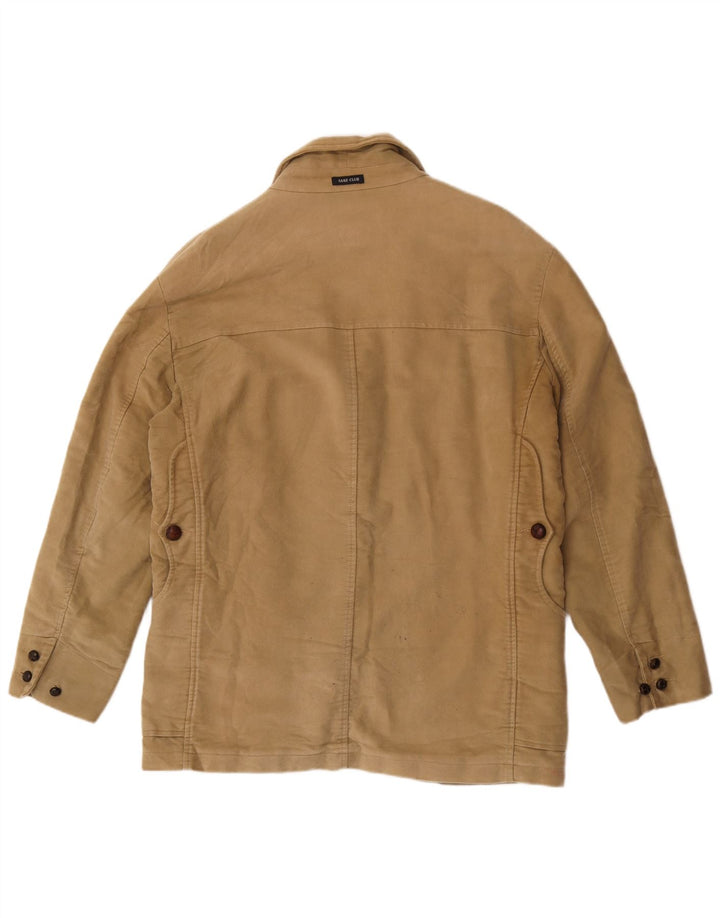 Saks Club Herren 3-Knopf-Blazer IT 48 Mittelbeige