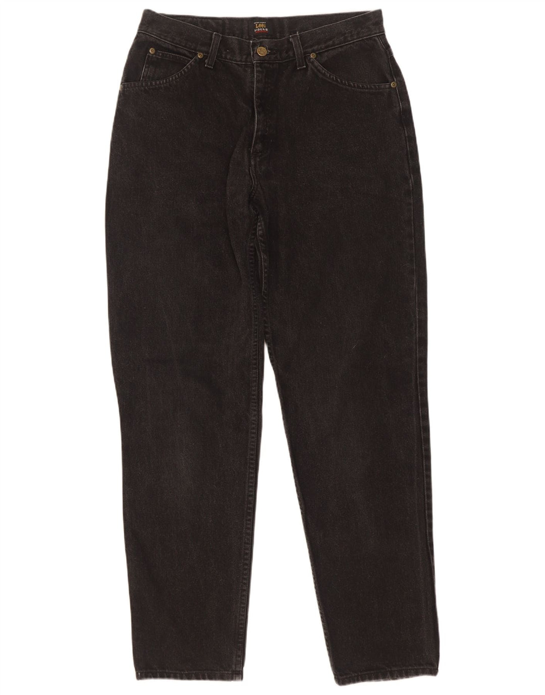 Lee Herren Tapered Jeans W33 L32 Schwarze Baumwolle