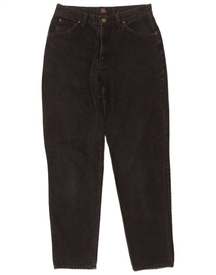 Lee Herren Tapered Jeans W33 L32 Schwarze Baumwolle