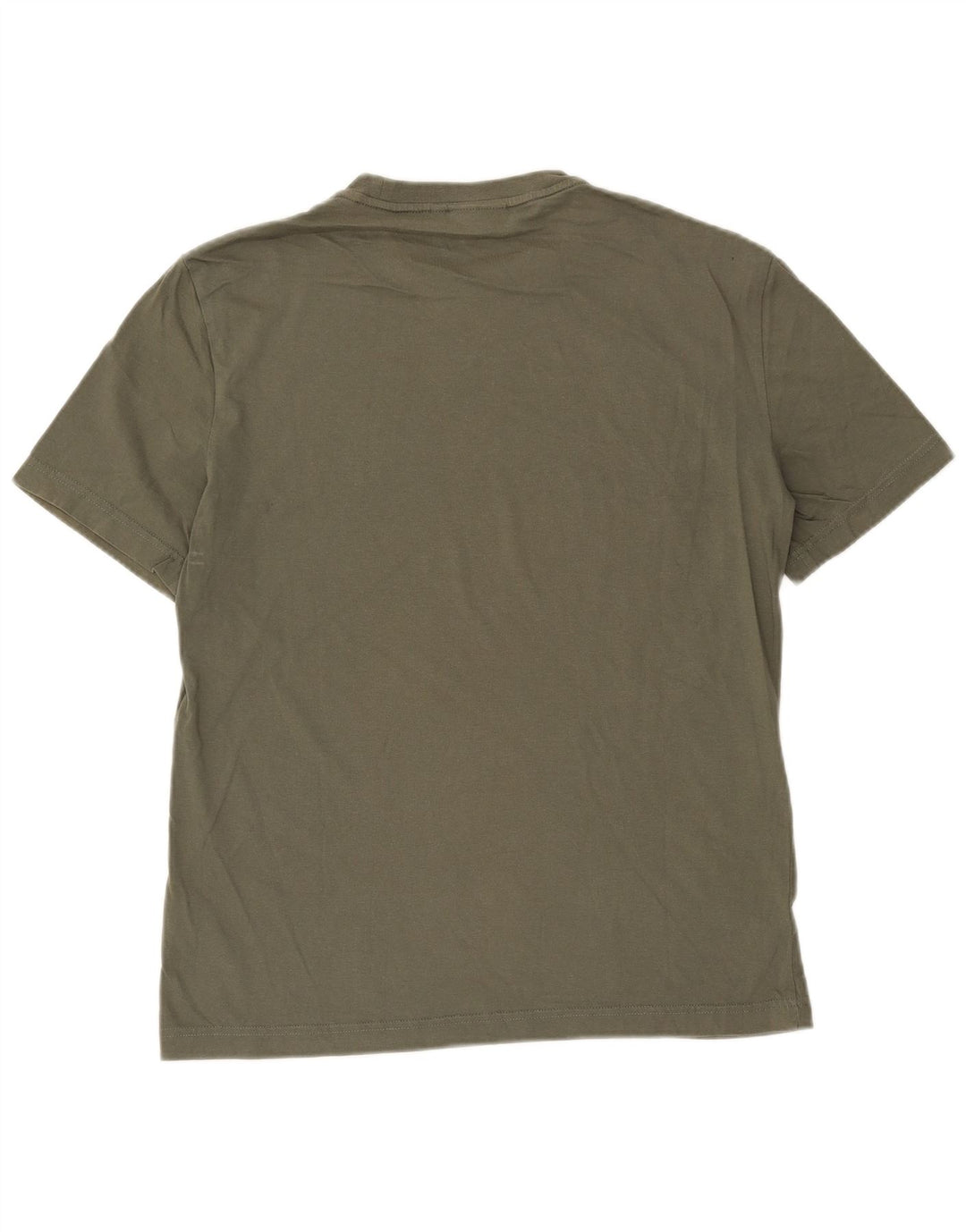 Calvin Klein Herren-T-Shirt mit Grafik, mittlere Khaki-Baumwolle