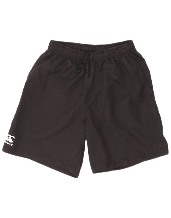 Canterbury Herren-Sportshorts, Größe S, Schwarz, Polyester