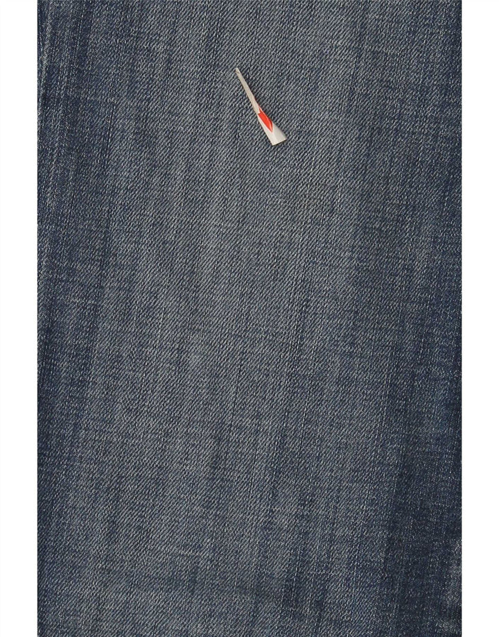 Massimo Dutti Damen Straight Jeans EU 40 Medium W30 L32 Blau