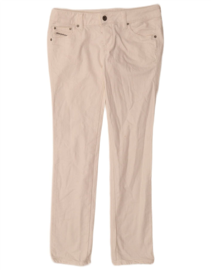 Diesel Damen Cuddy Slim Jeans W28 L29 Weiße Baumwolle