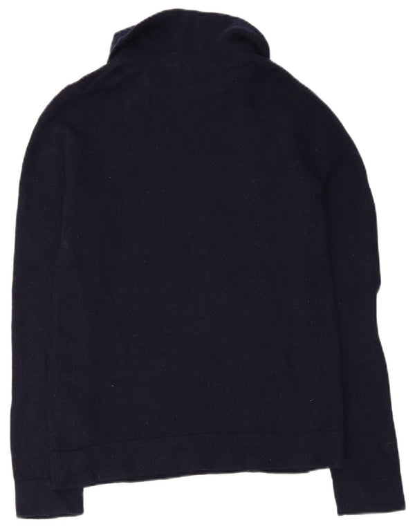 Hobbs Damen-Pullover mit Rollkragen, UK 12, Wolle in mittlerem Marineblau
