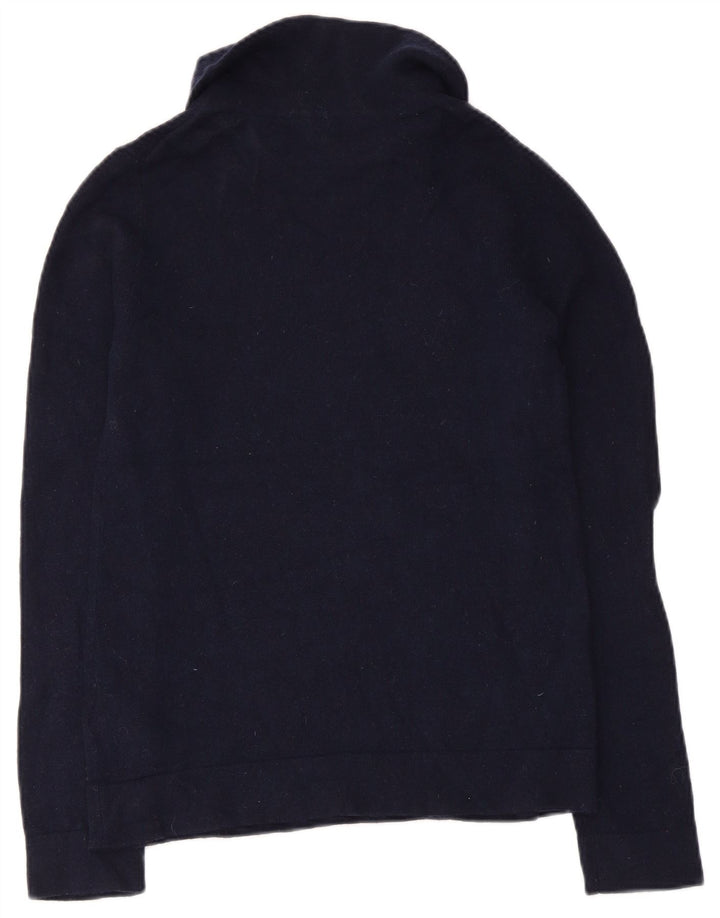Hobbs Damen-Pullover mit Rollkragen, UK 12, Wolle in mittlerem Marineblau
