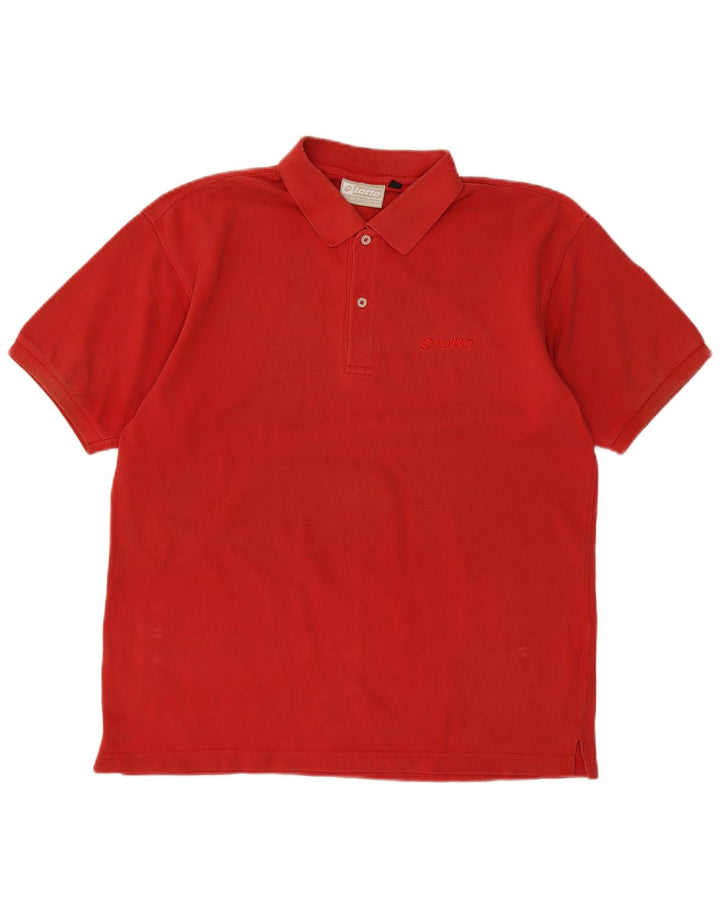 Kappa Herren Poloshirt XL Rot