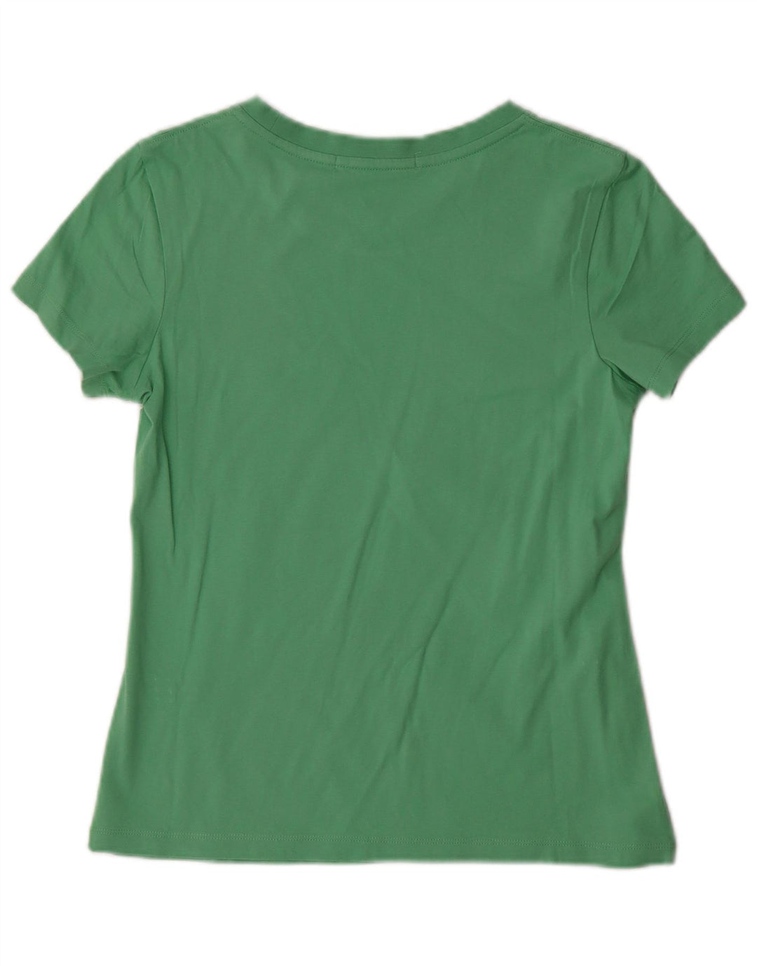 CALVIN KLEIN JEANS Womens T-Shirt Top UK 12 Medium Green