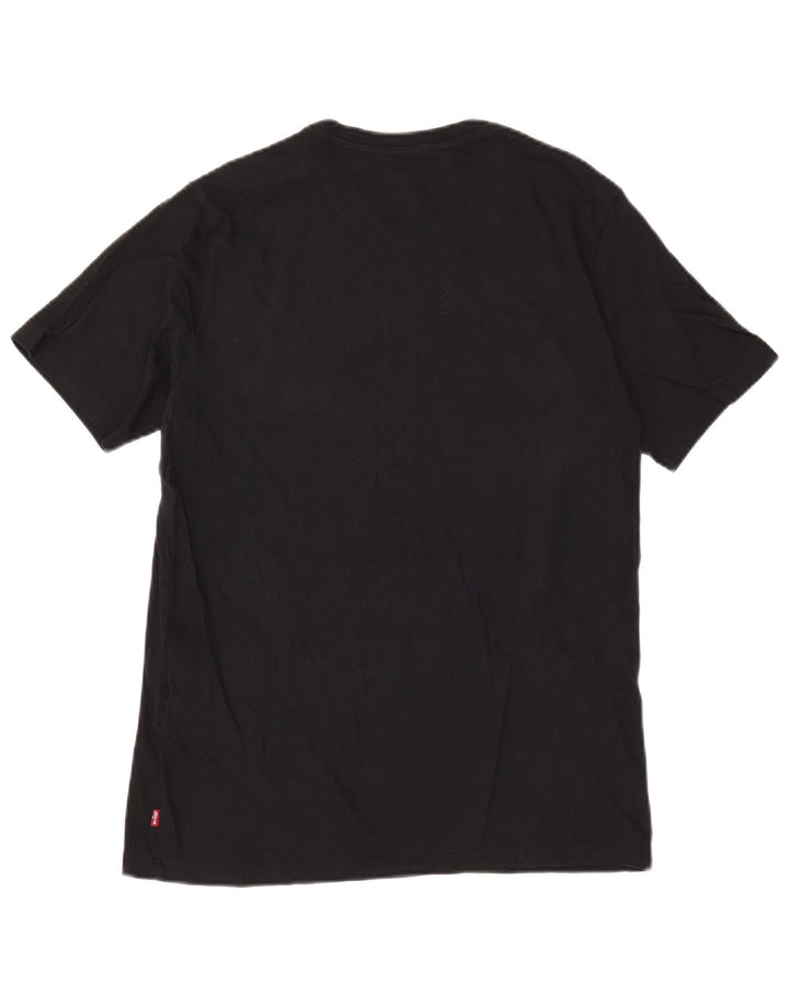 Levi's Herren-T-Shirt mit Grafik, mittelschwarze Baumwolle