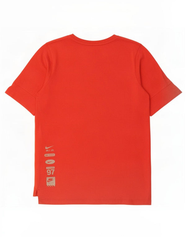 Nike T-Shirt mit Grafik für Jungen, 13–14 Jahre, XL, rote Baumwolle