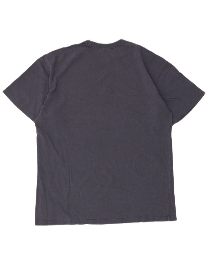 Nike Herren-T-Shirt mit lockerer Passform, mittelgroß, marineblau, Baumwolle