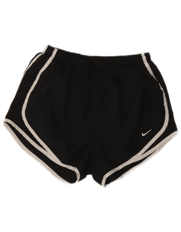 NIKE Damen Dri Fit Sport Shorts UK 10 Small Schwarz