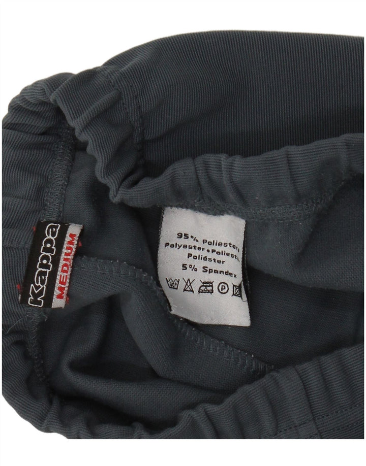 KAPPA Herren-Trainingshose aus mittelgrauem Polyester