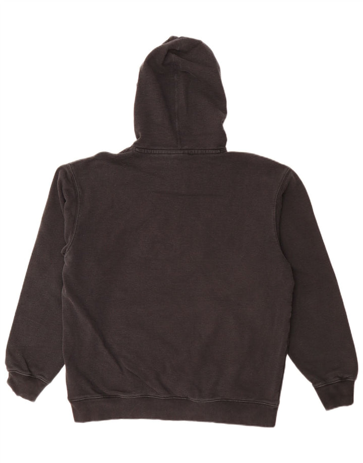Adidas Herren Graphic Hoodie Pullover Mittelschwarze Baumwolle