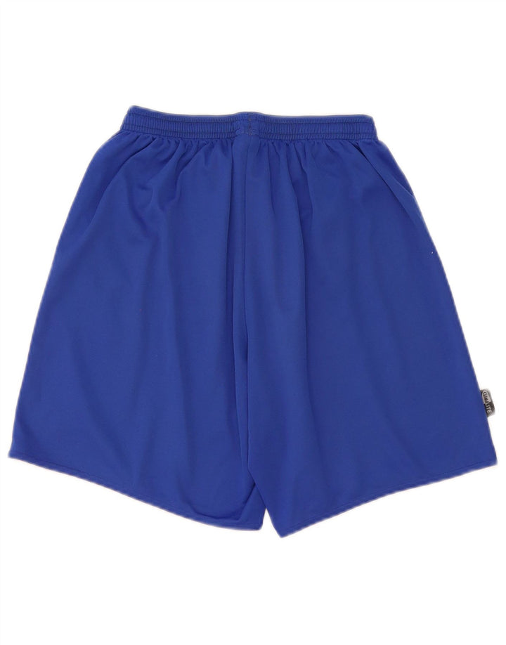 Adidas Herren Climalite Sport Shorts Mittelblau gestreift Polyester