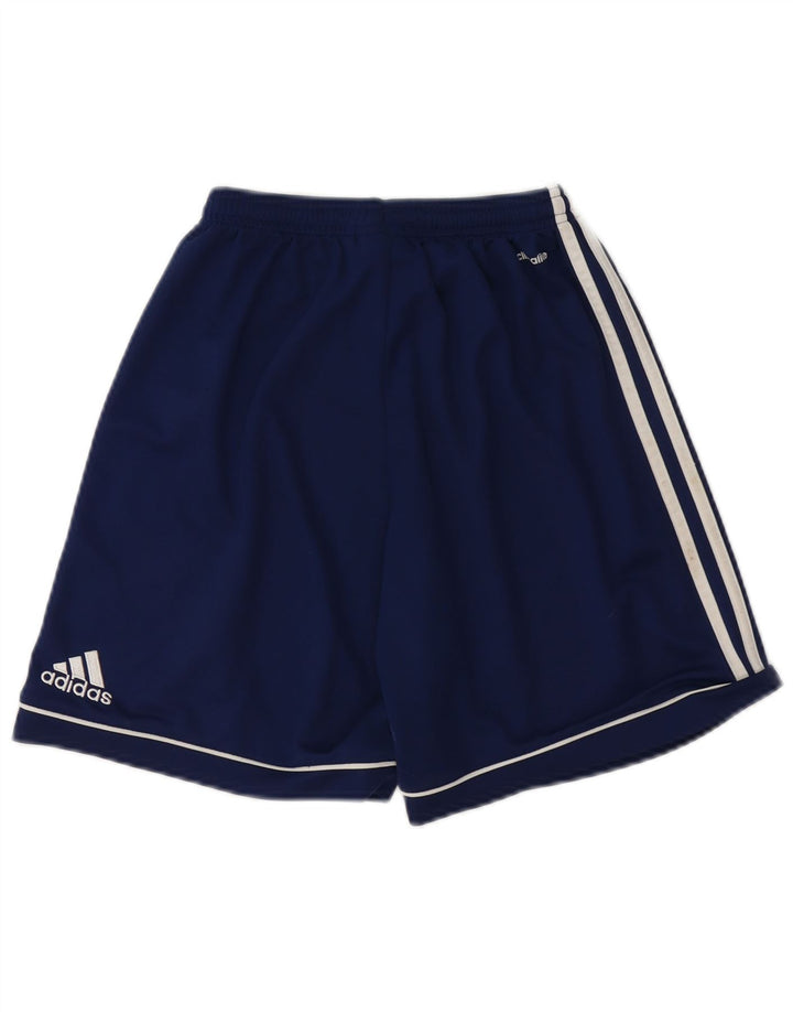 Adidas Herren Climalite Sport Shorts Small Marineblau Polyester