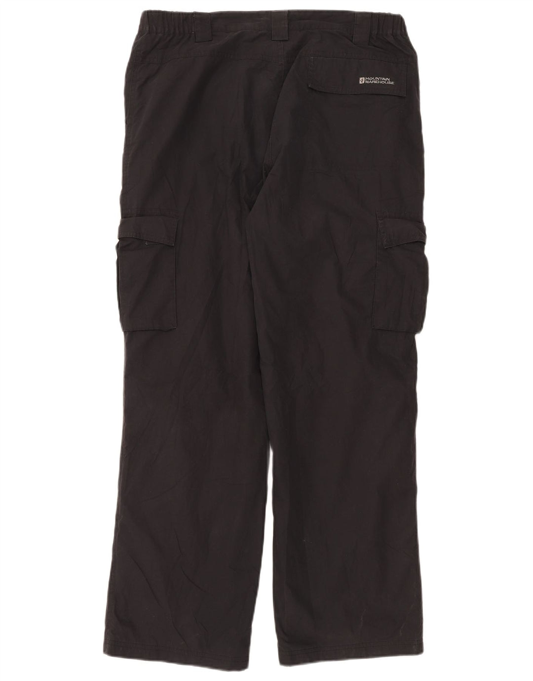 Mountain Warehouse Gerade Herren-Cargohose, W34, L30, Schwarz, Polyester