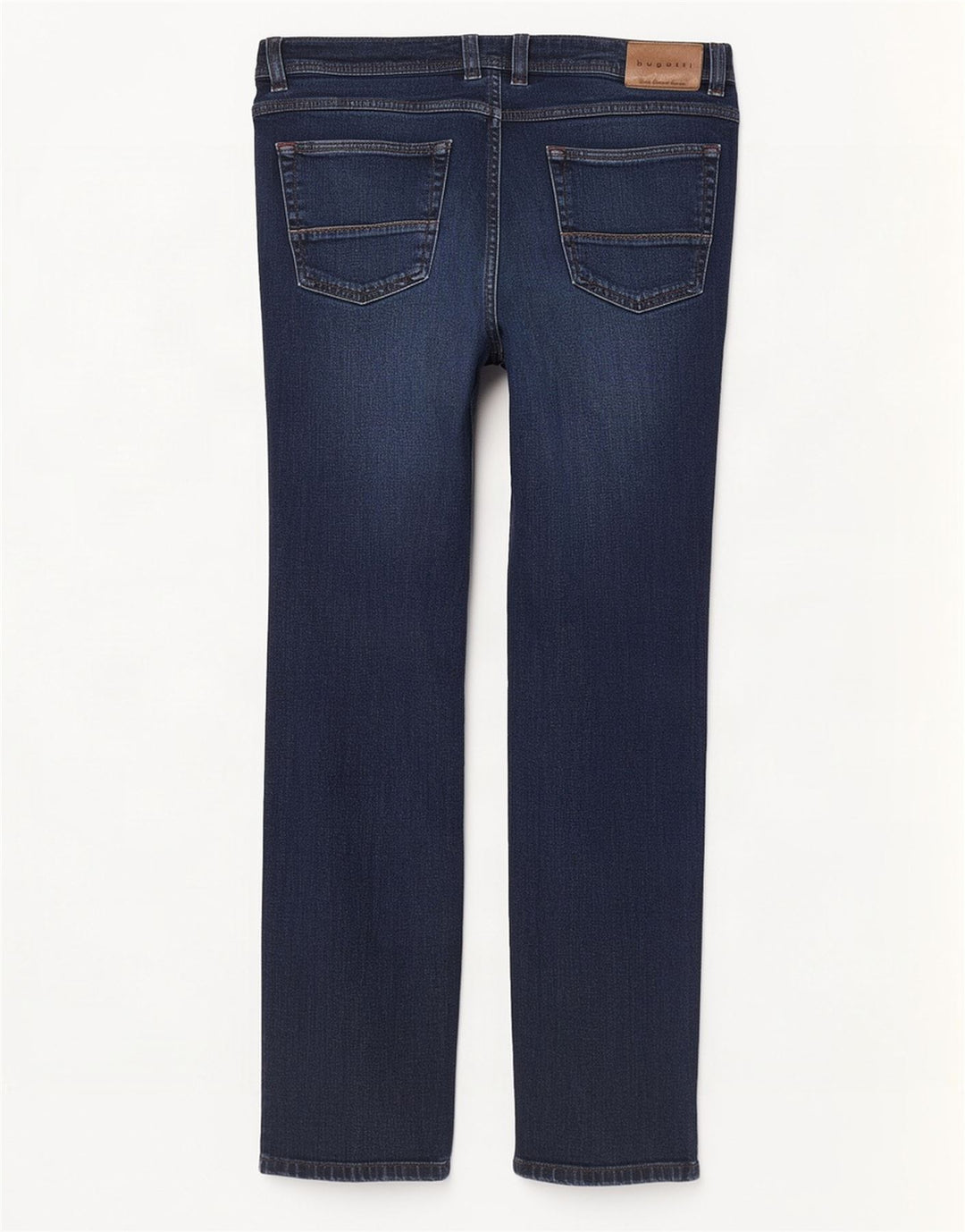 Bugatti Herren Nevada Straight Jeans W36 L32 Marineblau Baumwolle