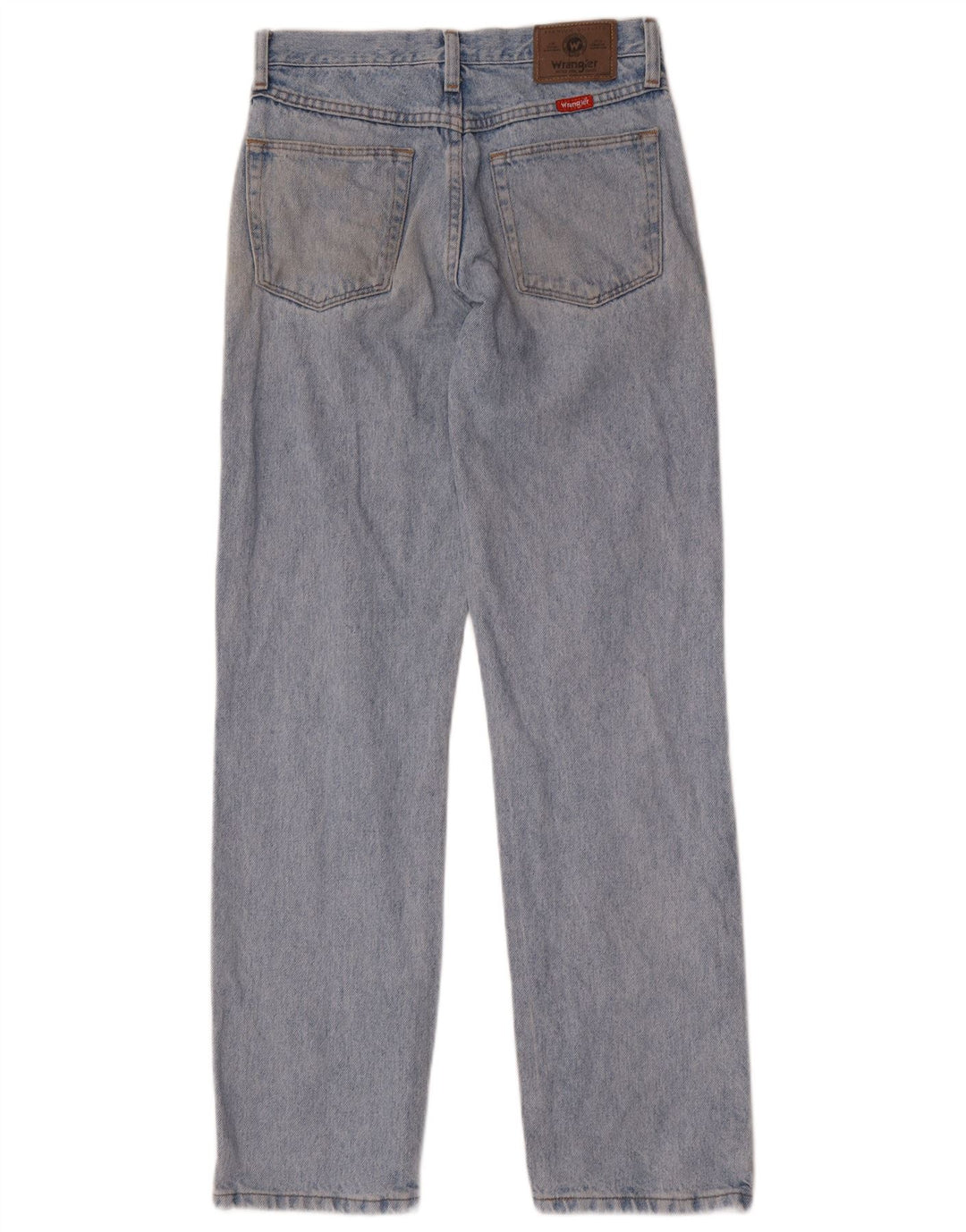 Wrangler Damen Straight Jeans W30 L32 Blaue Baumwolle