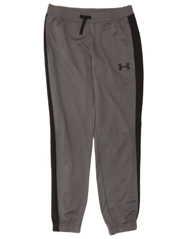 Under Armour Jungen-Trainingshose, Jogginghose, 11–12 Jahre, Größe L, Grau