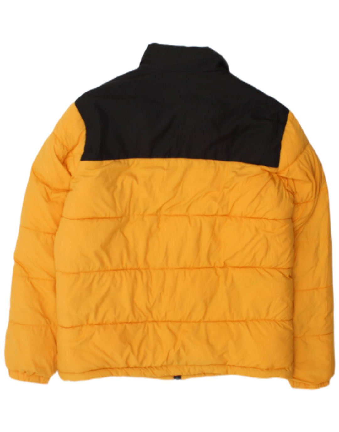 Jack & Jones Herren Wattierte Jacke UK 38 Mittelgelber Farbblock