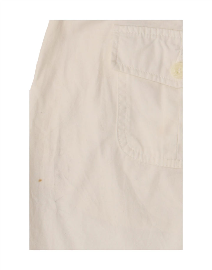 DOCKERS Womens Chino Shorts US 10 Large W32  White Cotton Vintage Dockers and Second-Hand Dockers from Messina Hembry 