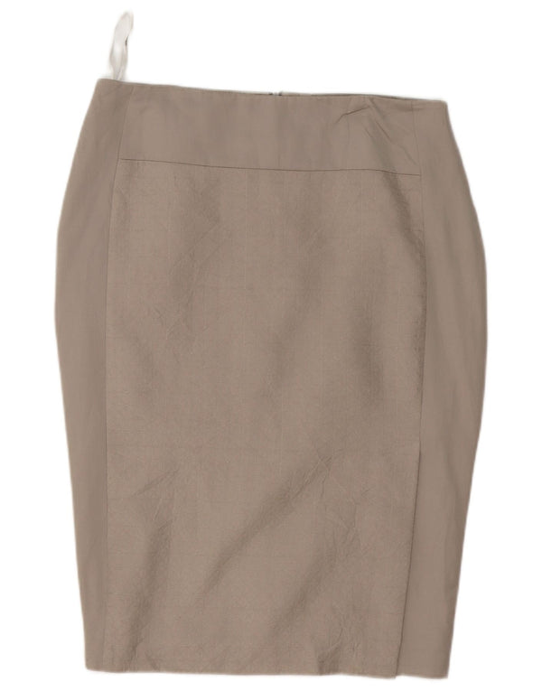 Marks & Spencer Damen Autograph Bleistiftrock UK 12 Medium W32 Grau