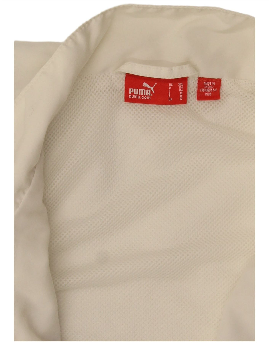 Puma Mädchen Grafik-Trainingsoberteil, Jacke, 15–16 Jahre, Weiß