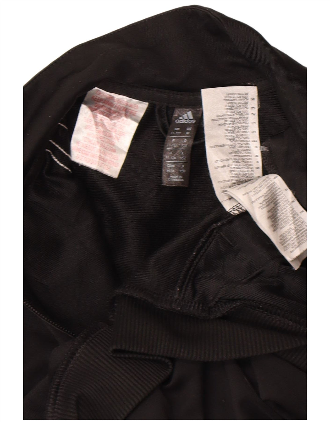 Adidas Jungen Trainingsanzug Top Jacke 11-12 Jahre Schwarzes Polyester