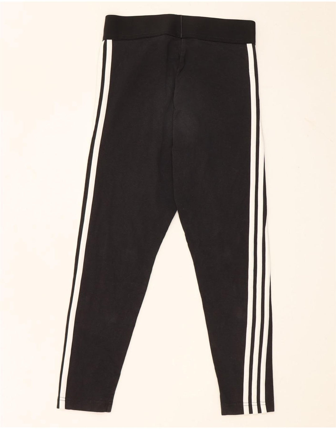 Adidas Damen Leggings UK 8/10 Small Schwarz