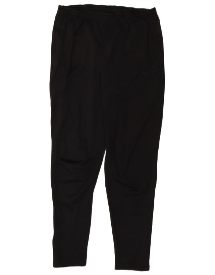 Nike Damen Dri Fit Trainingshose UK 14 Large Schwarz Polyester