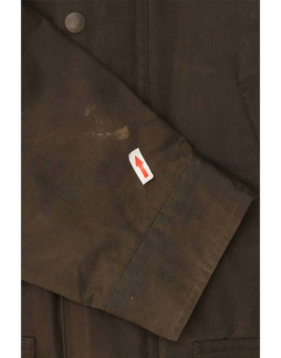 Marks & Spencer Herrenjacke aus gewachster Baumwolle, UK 38, mittleres Khaki