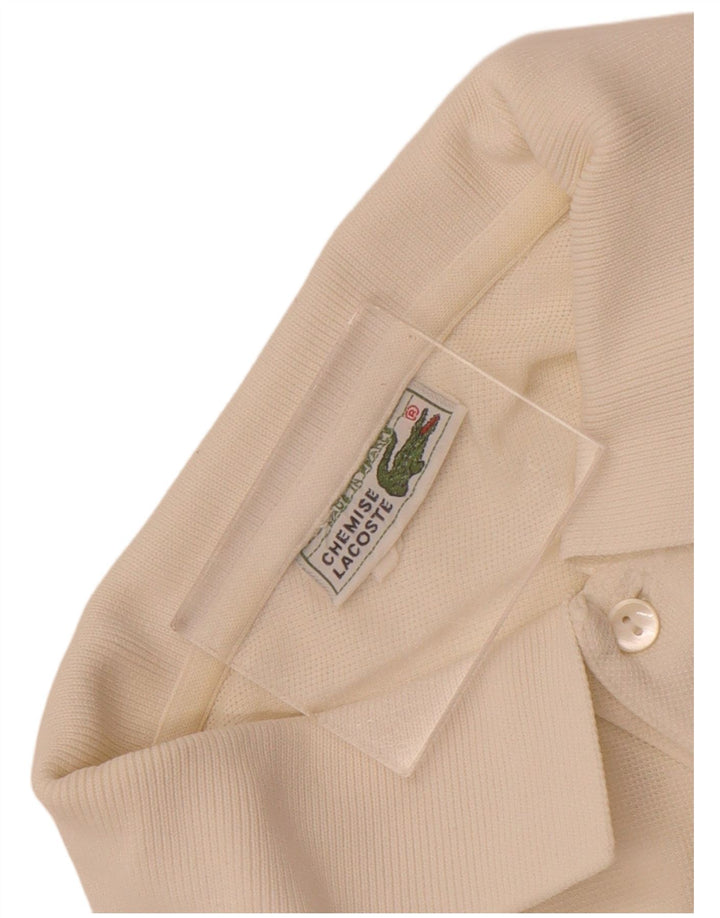 Lacoste Herren-Poloshirt aus mittelweißer Baumwolle