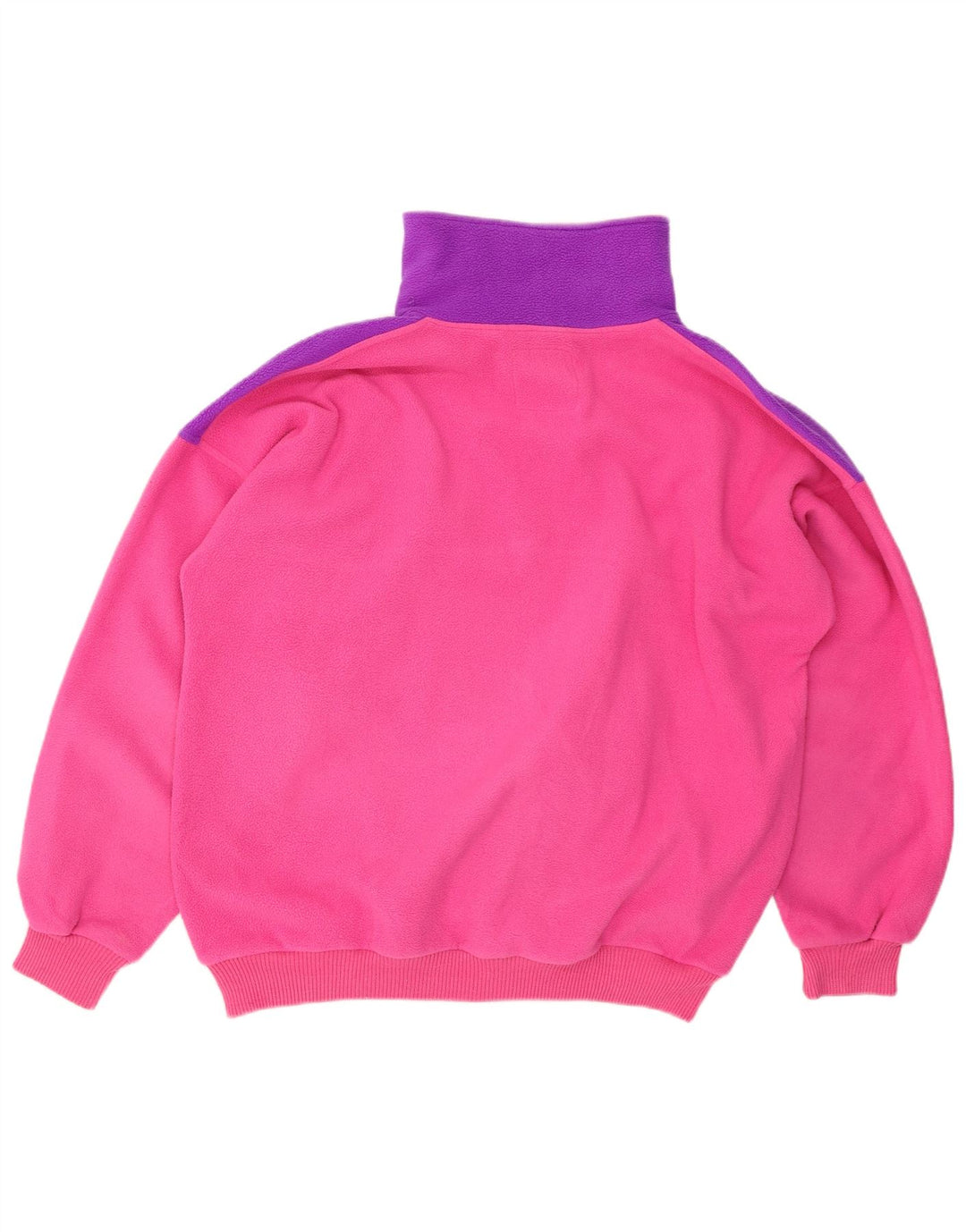 GREENSTONE PARK Damen Übergroßer Grafik-Fleecepullover UK 16 Large Pink