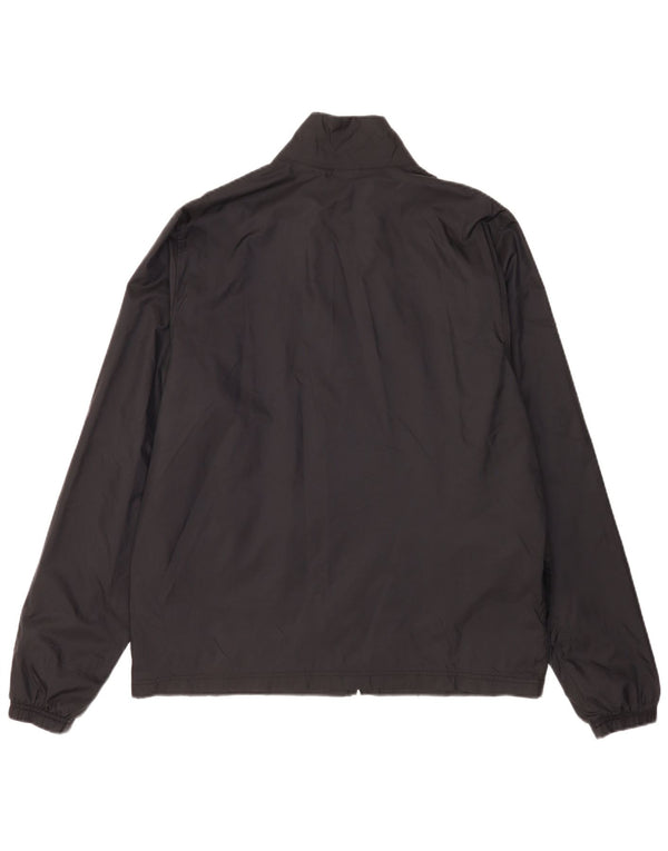 Nike Herren Regenjacke UK 40 Large Schwarz Nylon