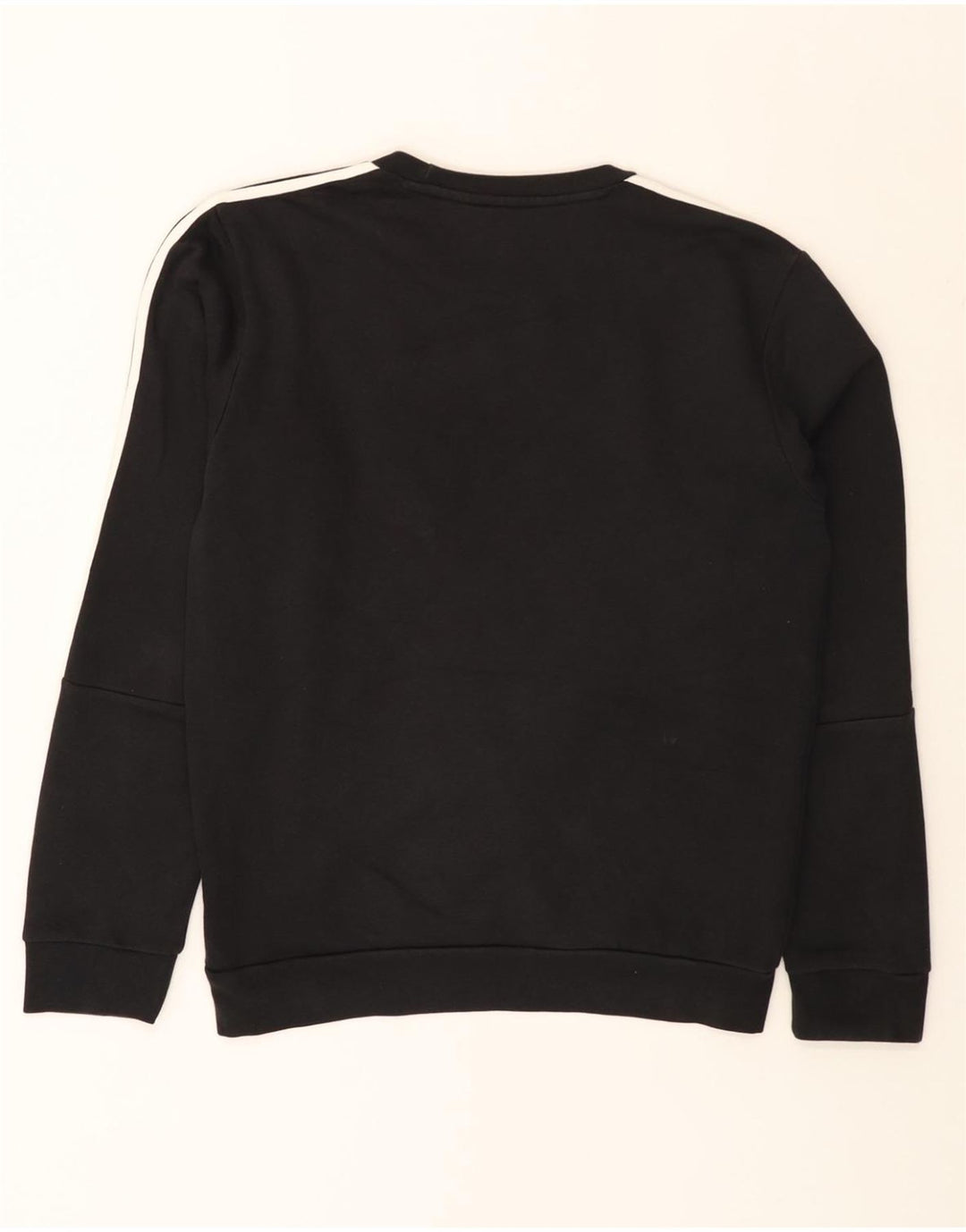 ADIDAS Herren Sweatshirt Pullover Small Schwarz Baumwolle