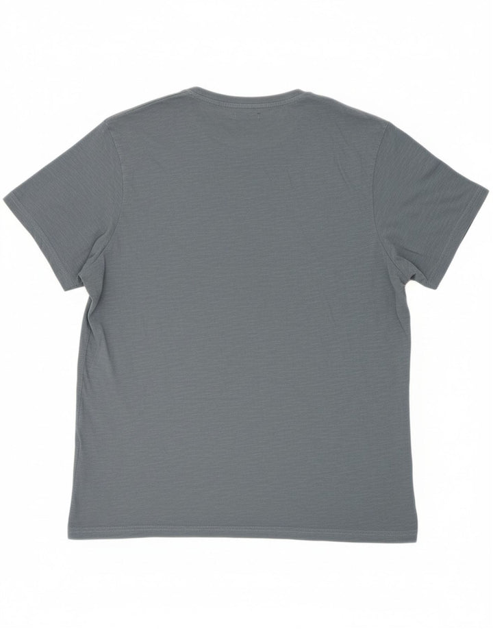 AVIREX Mens Graphic T-Shirt Top 2XL Grey Vintage Avirex and Second-Hand Avirex from Messina Hembry 