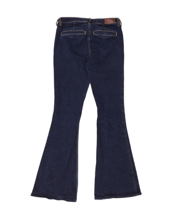 Hollister Damen Vintage Flared Jeans US 5 Medium W27 L32 Marineblau