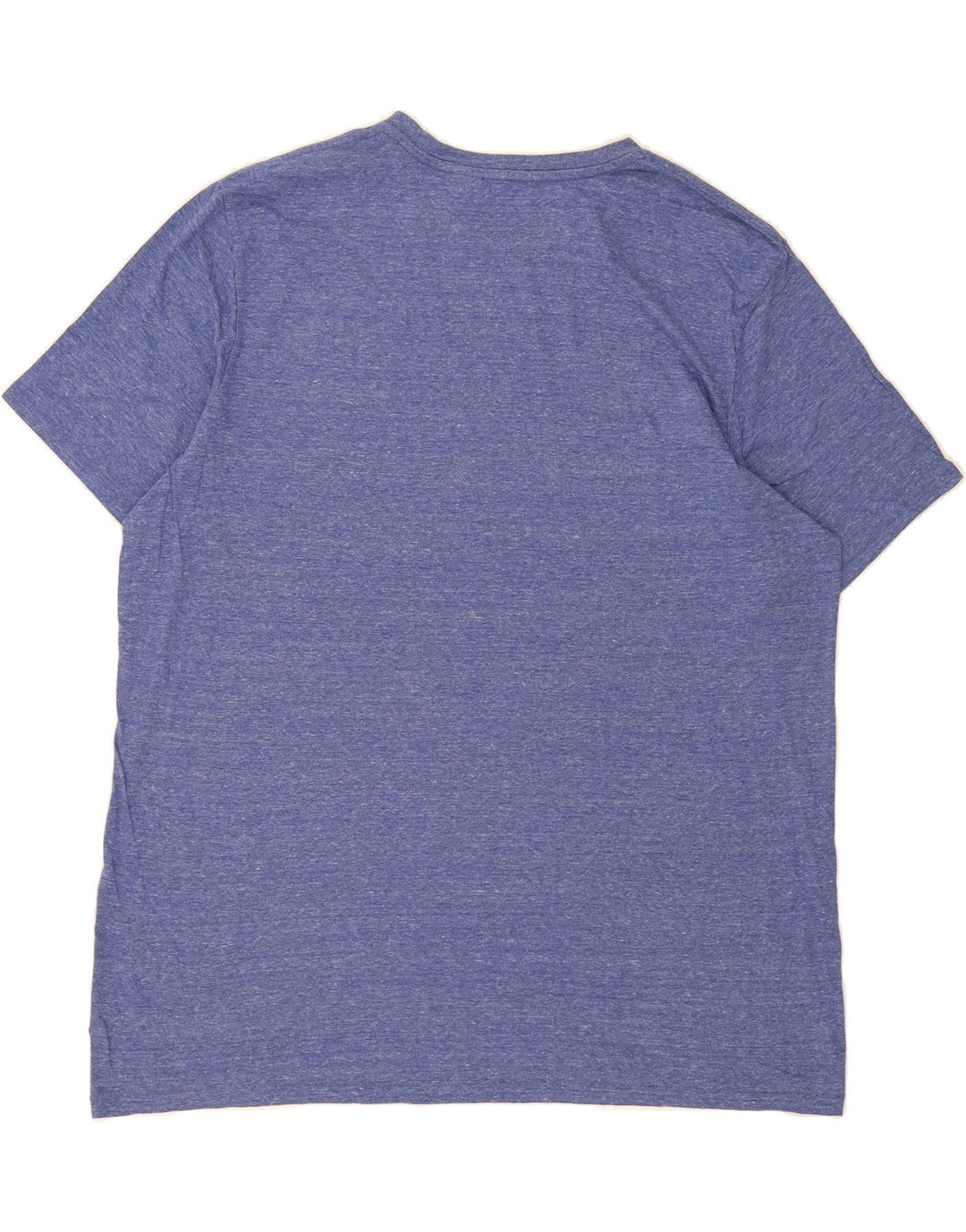 LEVI'S Mens Graphic T-Shirt Top 2XL Blue Flecked Cotton Vintage Levi's and Second-Hand Levi's from Messina Hembry 
