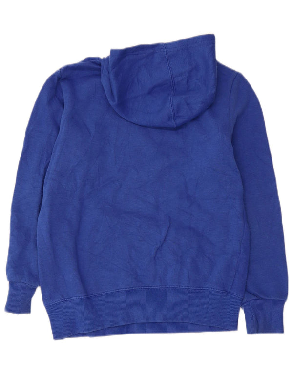 Hurley Jungen-Kapuzenpullover mit Grafik, 10–11 Jahre, blaue Baumwolle