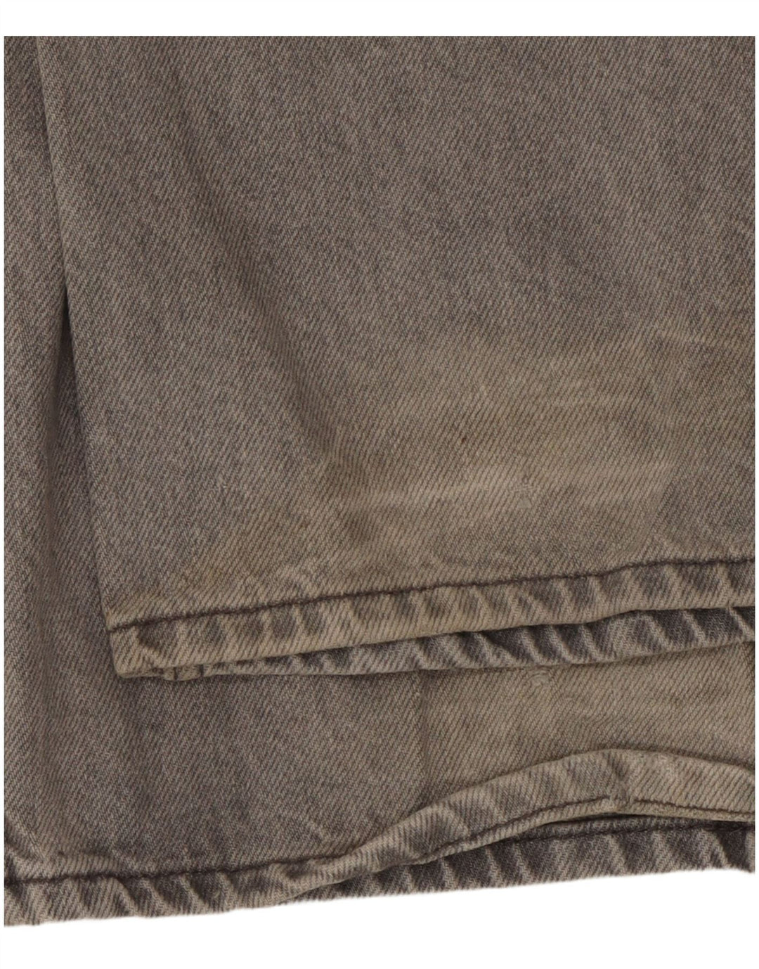 Zara Damen-Jeans mit weitem Bein, EU 38, mittelgroß, W28, L33, graue Baumwolle