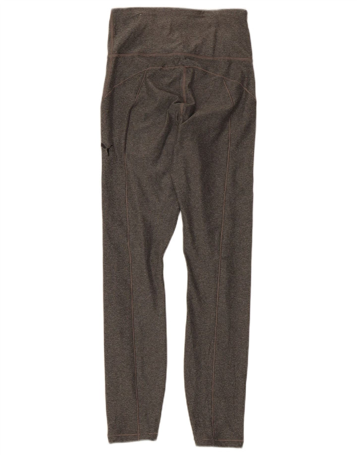 Puma Damen Leggings UK 4 XS Grau meliert