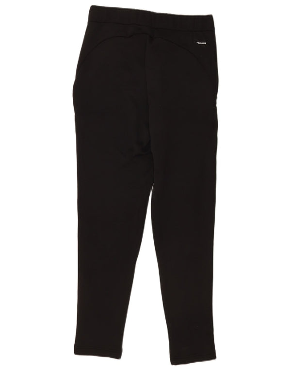 Adidas Damen Trainingshose UK 4/6 XS Schwarz Polyester